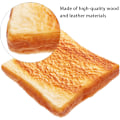 Miniatyrbillede 3 af 5: Kunstig brød Fake Toast Simulering Mad Display Model