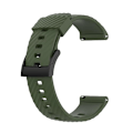 Miniatyrbillede 1 af 5: For Suunto 7 24mm Solid Color Silikonurrem XVR Army Green