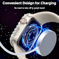 Miniatyrbillede 3 af 5: til Apple Watch Series 8/7 45 mm etui, [2-pak] hård PC Bling Bumper