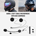 Miniatyrbilde 4 av 4: Typ-C motorsykkel Bluetooth-headsetmikrofon, 2 i 1