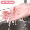 Miniatyrbild 5 av 5: 2 delar Glas Nagelband Pusher Nagelband Remover Tool Dubbelsidig
