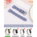 Miniatyrbillede 3 af 5: Blonderem i silikone til Fitbit Charge 5 - Tynd og åndbar rem