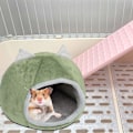 Miniatyrbillede 2 af 5: Marsvine seng med aftagelig måtte