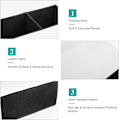 Miniatyrbillede 7 af 7: Blck nd White Leoprd Print PU Leer ncil Holder Cute n Continer Mkeup Storge Box Desk Orgnizer Blck nd White leoprd Print Black and White leopard