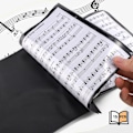 Miniatyrbillede 2 af 5: Enkeltsidet Flip Folder Sider (15 stk.) - Marching Band Musical Flip