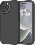 iPhone 15 Pro -premium-silikonikuori mikrokuituvuorella, iskunkestävä -