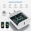 Miniatyrbild 4 av 5: 20W snabbladdningsblockadapter. USB C-laddare med Apple