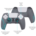 Miniatyrbillede 3 af 5: Playvital Samurai Edition Grå Anti-Slip Controller
