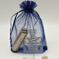 Miniatyrbillede 5 af 5: 50 stk. 4x6 tomme gaveposer i organza
