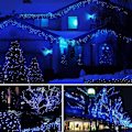 Miniatyrbilde 6 av 7: Julelys, Feilys Utendørs 66Ft 200 LED med Minnemoduskontroller, Plugg inn Påskedekorlys for Soveromfest Bryllupshage