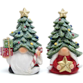Miniatyrbild 1 av 5: Jultomtar Dekorationer Inomhus Julgran Tomtar Figurer Bord
