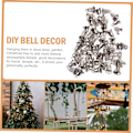 Miniatyrbillede 9 af 9: 250 stk. The Bell DIY-klokker hængende vedhæng Jingle Bells DIY-fremstillingstilbehør Små klokker Juleklokker Vedhængsklokker Vedhæng Små jernklokker