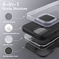 Miniatyrbillede 3 af 6: Silikone Etui til iPhone 15 Plus 6.7-Ih, Siy-Soft Touch Fuld Beskyttende Telefon Etui, Stødsikkert Cover (Sort) Sort