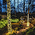 Miniatyrbild 3 av 6: Långsamma blinkande lampor, 50 LED mjuka blinkande minijulstränglampor på grön sladd, UL-godkänd 14,58 fot, anslut upp till 50 set, inomhus