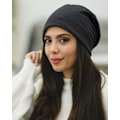 Miniatyrbillede 3 af 5: Trendy og stilful hue af kvalitetsstrikket stof Skull Cap Hat