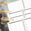 Miniatyrbillede 4 af 5: 2024-2025 Månedlig Planlægger - 2-årig Månedskalender (Sort)