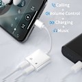 Miniatyrbild 2 av 5: Iphone Hörlursadapter, Iphone Adapter 4 In 1 Dual