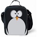 Miniatyrbillede 1 af 5: Sød Penguin Frokostpose Skole Frokostboks Isoleret Frokostbeholder