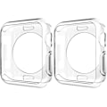Miniatyrbild 1 av 5: 2-pack 42 mm fodral för Apple Watch Series 3 2 1 fodral, mjukt TPU-skydd