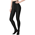 Miniatyrbild 2 av 5: Fleecefodrade tights - Mjuka tjocka vintertights med fot