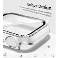 Miniatyrbillede 5 af 5: 2-pak etui til Apple Watch SE/6/5/4 44mm, Crystal Bling