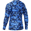 Miniatyrbillede 3 af 3: Herre Splice UV Solbeskyttelse UPF 50+ Skins Rash Guard Lange Ærmer