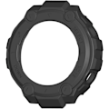 Miniatyrbillede 5 af 5: Kompatibel med Amazfit T-Rex Case, Anti-ridse Letvægts Stødsikker Bumper Case Cover Kompatibel med Amazfit T-Rex Smart Watch (2 Pak-Rød+Sort)