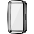 Miniatyrbillede 2 af 5: Skærmbeskytter Kompatibel med Huawei Band 10 9 8 Urskive Cover Case TPU (Sort) Sort
