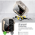 Miniatyrbild 5 av 6: 2 i 1 vattentätt fodral för Apple Watch-skärm
