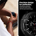 Miniatyrbillede 5 af 5: Liquid Air designet til Galaxy Watch 4 Classic Case 46mm (2021) - Mat Sort Mat Sort