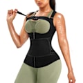Miniatyrbilde 1 av 5: Sauna-midjetrener vest for kvinner vekttap svette dress neopren korsett