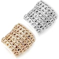 Miniatyrbilde 2 av 5: 5 meter flat aluminium curb-kjede 15x10 Twisted Miami Cuban Link