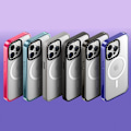 Miniatyrbillede 4 af 6: Kompakt iPhone 14 Pro Cover [2X Militær Standard Faldtestet / 1,2 m Faldsikring/Kompatibel med Magsafe] - Klar Sort Klar Sort iPhone 14 Pro