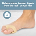 Miniatyrbillede 2 af 5: Ball Of Foot Pads Metatarsal Gel Puder