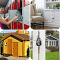 Miniatyrbild 6 av 7: Fingeravtryckslås, Bluetooth-lås Smart Padlock, Mobil APP, Vattenresistent, med Nyckellös Biometrisk Lämplig för Gym, Sport, Cykel, Skola,