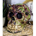 Miniatyrbild 6 av 7: Ebros Day of The Dead Zombie Vampire Frankenstein Skull med öppen hjärna Figurine 6\" Lång Undead T Virus Infected Statue Dead Apocalypse Zombies