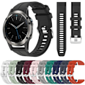 Miniatyrbillede 5 af 5: Til Garmin Quatix 5 22mm Solid Color Silikonurrem RXU Black