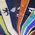 Miniatyrbillede 5 af 7: Game GoT Thrones fødselsdagspynt - Game GoT Thrones Martell hus banner 150X30CM Martell Martell