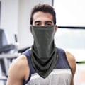 Miniatyrbillede 2 af 5: Halstørklæde Maske Bandana med Øre Stropper 3 Pakke. Hals Gaiter Balaclava Støv UV Sol