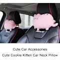 Miniatyrbild 4 av 5: 2 ST KULLIG Chubby Cat Nackkudde