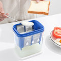 Miniatyrbild 4 av 5: Yoghurtmaskin (1300 ml) - Grekisk yoghurt-sil med nätpåse och lock för tjock yoghurttillverkning