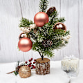 Miniatyrbilde 2 av 5: 24 stk julekulepynt til jul juletre - 4 stiler uslåelig