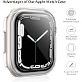 Miniatyrbillede 4 af 5: Etui til Apple Watch Series 6 Series 5 Series 4 SE 40mm, Hård PC Full