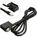 Miniatyrbillede 4 af 5: In Car Hona 3,5 Mm Aux Input Audio Adapter Kabel til B-M-W