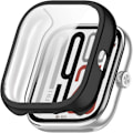Miniatyrbillede 1 af 4: (2 STK) Beskyttelsescover til Redmi Watch5, blødt TPU beskyttelsescover kompatibelt med Redmi Watch5 Smart Watch, Sort, One Size