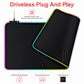 Miniatyrbillede 3 af 5: Glow Mousepad med forstørret og fortykket Lockside Game Pad