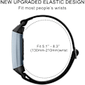 Miniatyrbild 5 av 5: Nylon för Fitbit Charge 4/3 (kompatibel) - Justerbart sportarmband