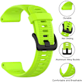 Miniatyrbillede 4 af 5: Silikone urrem til Forerunner 945/935, Garmin Fenix 6/5 og Quatix 5