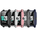 Miniatyrbillede 1 af 5: 5-pak Beskyttelsesetui Kompatibelt med Fitpolo/Yamay/Lintelek/Willful/Letscom/Veryfitpro/Lifebee/HAFURY ID205L IP68 1.3\" Touch Screen Smartwatch TPU C