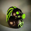 Miniatyrbillede 3 af 7: Gummiænder, Goth𝐒𝐚𝐭𝐚𝐧𝐢𝐜Duck, Gothic𝐂𝐲𝐛𝐞𝐫𝐩𝐮𝐧𝐤 Ænder, Gothic 𝐒𝐚𝐭𝐚𝐧 And Resin Statue, Nyhed Rock And Dekorationer G og Y